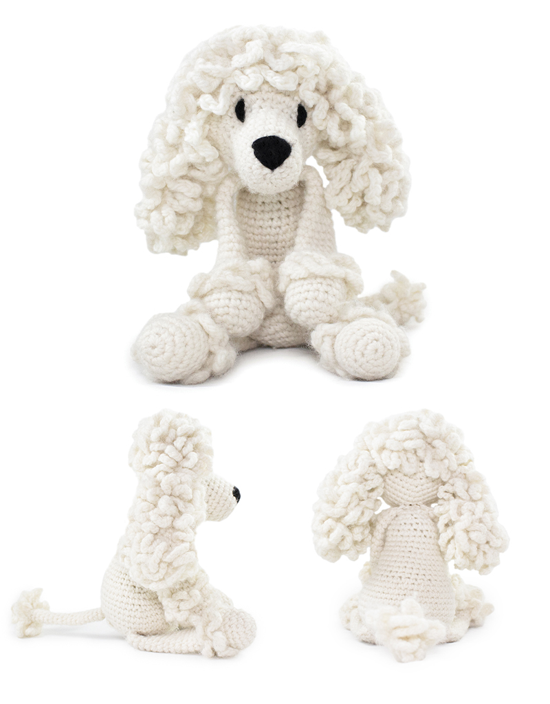 toft millie the poodle amigurumi crochet animal